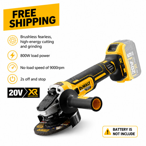 Dewalt dcg405n 18v ion - 18v, li-ion