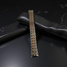 Rotary Windsor Watch Bracelet Strap 18mm Two Tone Stainless Steel Gold...