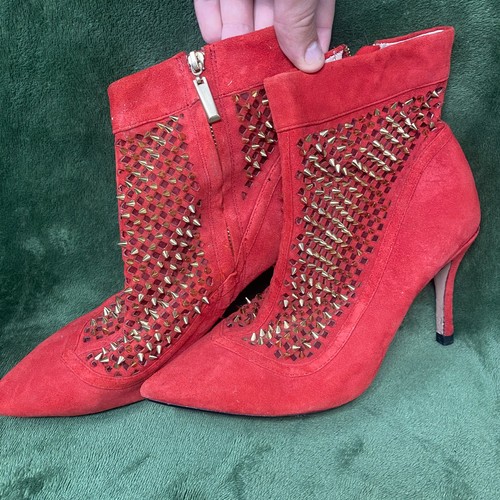 Zara real red suede - real,