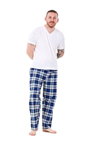 Mens pajama pants woven - pajama, cotton