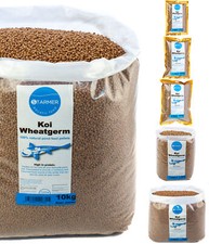 WHEATGERM Koi floating pond feed pellets (4mm junior size) 200g-10kg 