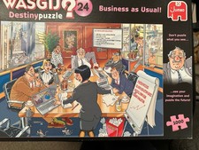 1000 Piece Wasgij Destiny 24 Puzzle By Jumbo. Used In Ex Con. COMPLETE