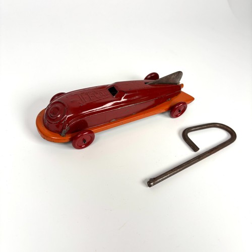 Vintage jhr jet - jet-car, tinplate
