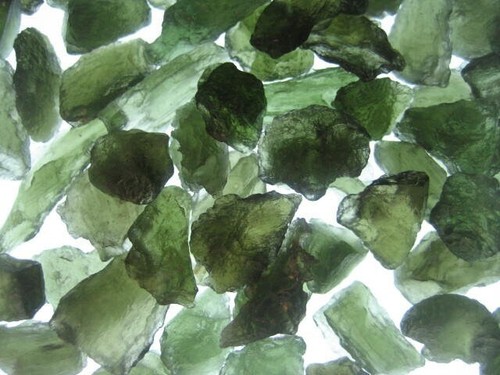 Moldavite tektite czech - tektite,,