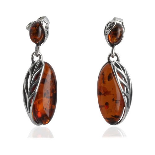 Honey baltic amber leaf edged - baltic,