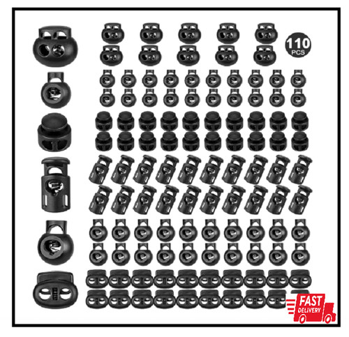 110pcs plastic cord locks for - cord,
