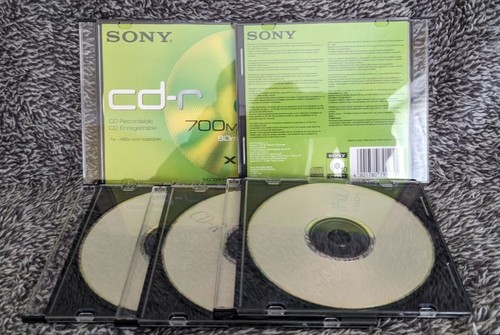 Blank discs sony 1x 48x - cd-r, 1x-48x