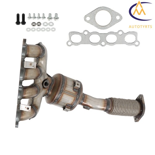 Front catalytic converter - front,