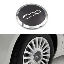 1 Borchia Coppetta Coppa Coprimozzo Calotta per Fiat 500 Dal 2007 Cerchi in Lega