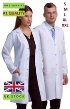 A1 STANDARD QUALITY CLASSIC HYGIENE WAREHOUSE LABORATORY DOCTOR MEDICAL LAB COAT