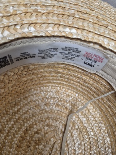 Asos design natural straw - natural,