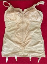RARE VINTAGE OPEN BOTTOM CROSSDRESSER CORSELETTE GARTERBELT