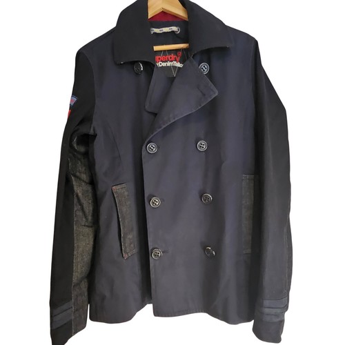 Superdry peacoat jacket - jacket, navy