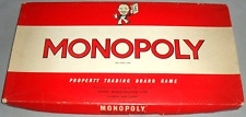 VINTAGE Monopoly Board Game Waddingtons Original Property Strategy 1961 COMPLETE
