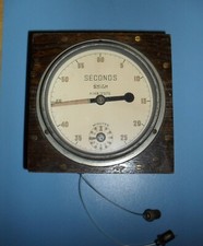 Military Issue-Smith Lever Seconds Darkroom/process timer. Works well. RARE WW1?