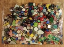 600g Mosaic Craft Tiles Mix 1-2cm