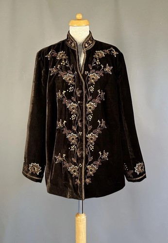 Silkland bnwt brown oriental - brown,