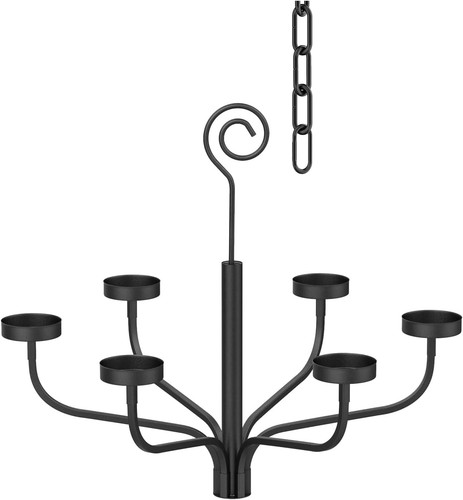Black outdoor chandelier for - black,