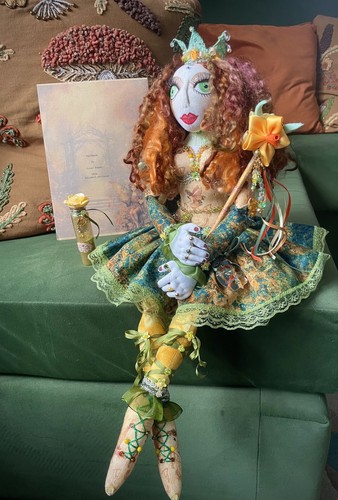 Ooak handmade cloth textile - handmade,