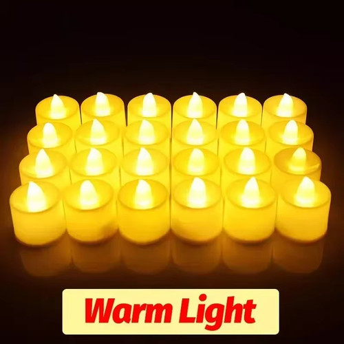 20pcs flameless tea lights - tea,