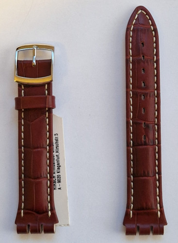 Hirsch havanna watch strap - hirsch,