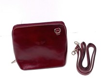 Vera Pelle Burgundy Crossbody
