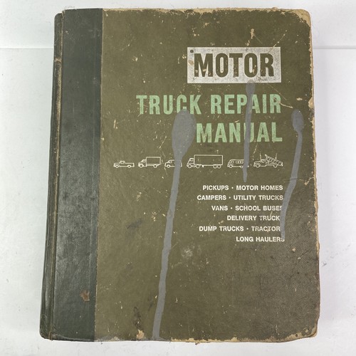 Motor truck repair manual - truck, 30th
