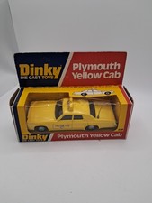 DINKY TOYS 278 PLYMOUTH YELLOW