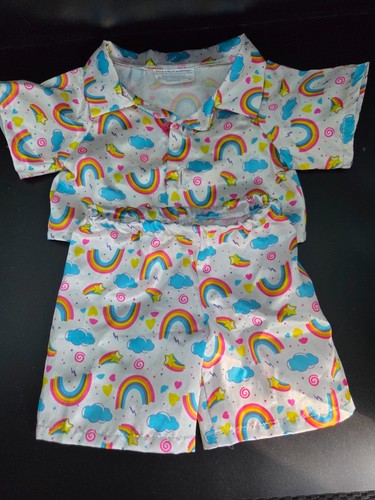 Build bear rainbow - rainbow, silky