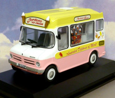 OXFORD DIECAST 1/43 1975 BEDFORD CF MORRISON ICE CREAM VAN JORDANS ICES 43CF004