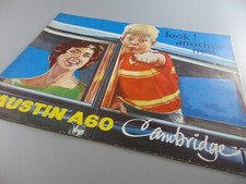 1956 AUSTIN A60 CAMBRIDGE SALES BROCHURE SCARCE ORIGINAL 