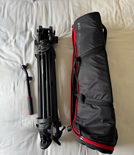 Manfrotto 504hd 546bk tripod - manfrotto,