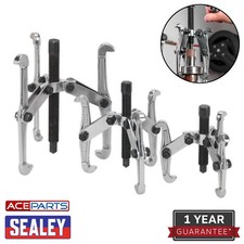 Sealey Hub Puller Set Triple Leg Gear Bearing Removal Tool Kit Car Van 3pc