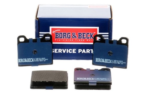 Borg beck front rear pads - borg,