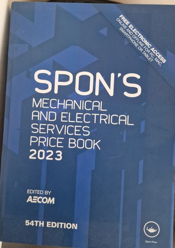 Spon 2023 mechanical - spon's, hb