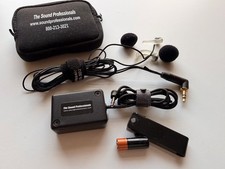 Binaural In-ear ASMR Microphones (Sound professionals MS-TFB-2) + Battery Module