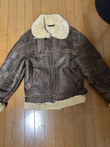 Sheepskin flight jacket - sheepskin,