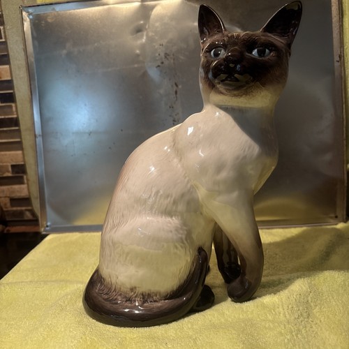 Vintage siamese cat beswick - vintage,