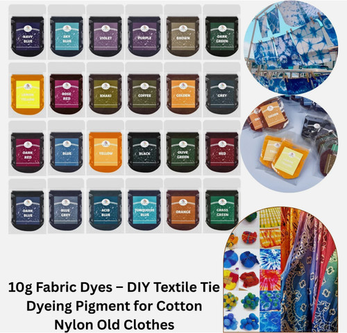 10g fabric dyes diy - 10g,