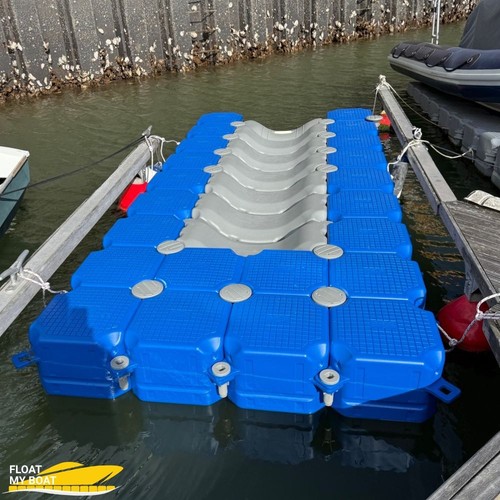 Wide modular floating boat - 2m,