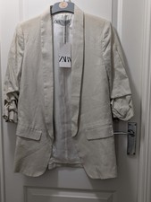Zara Linen Women's Blazer in