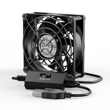 ELUTENG 80mm USB Fan 5V with