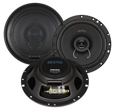 CRUNCH DSX62 6.5'' 17CM 2 WAY COAXIAL SPEAKERS SLIM SHALLOW SPEAKERS NEW