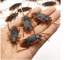 50pcs Realistic Bugs Funny Toy