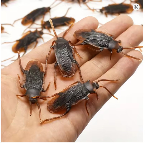 50pcs realistic bugs funny - 50pcs,