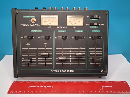 Vintage realistic stereo - vintage,