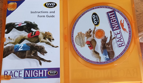 Race night greyhound game - game, [