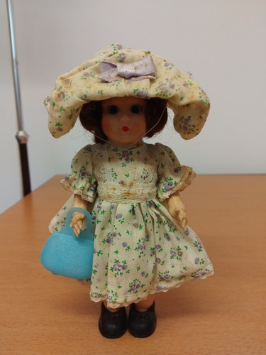 Vintage rosebud doll - vintage, 6.5"