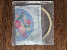 Embroidery DIY Art Kit Floral