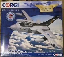 Corgi 1:72 Panavia Tornado GR.4 RAF Marham Retirement 'Goldstars' Display Model